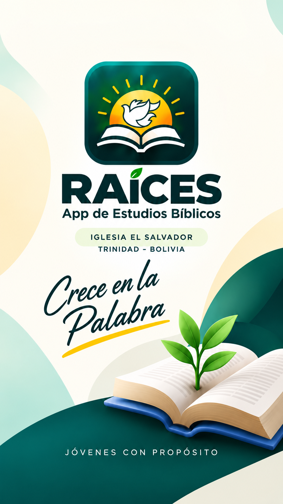 Fondo Oficial RAÍCES - App de Estudios Bíblicos